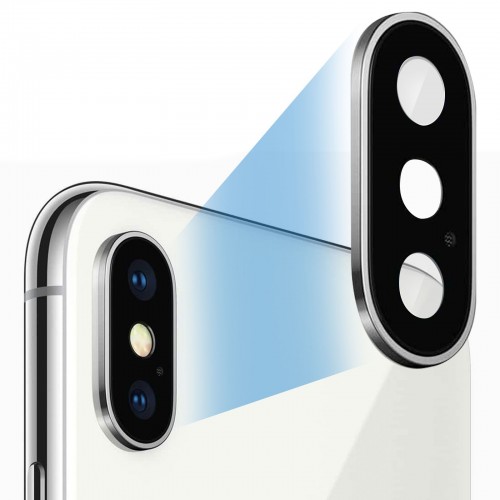 Remplacement lentille appareil photo arrière iPhone X